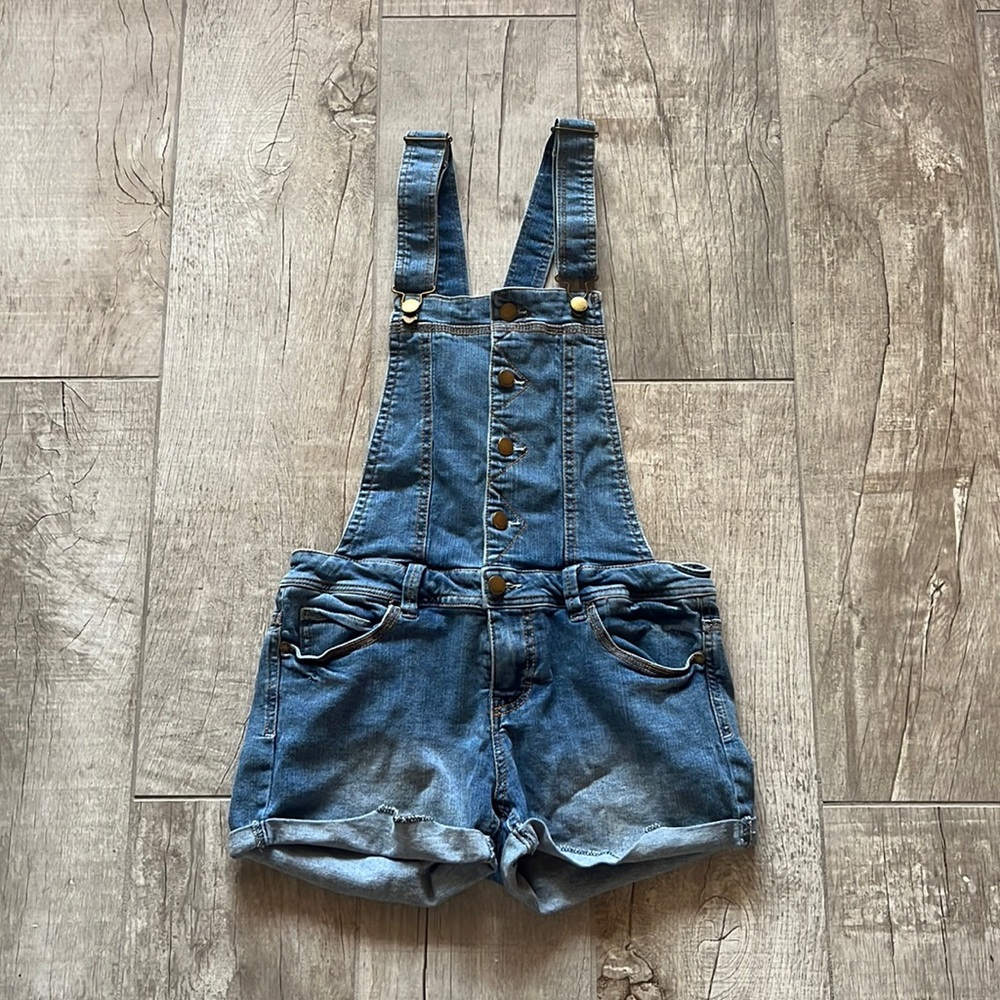 Tinseltown Denim Couture Overalls size small